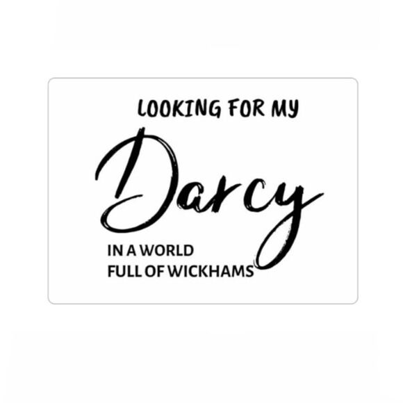 Pride and Prejudice Darcy Magnet - Picture 1 of 2